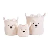 Childhome Teddy Opbergmanden – 3 Stuks
