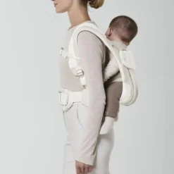 Cybex COYA Draagzak Bouclé - Cream White/White