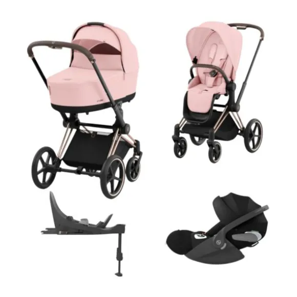 Cybex Priam 4 Kinderwagen Set 4-in-1 - Sepia Black