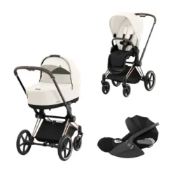 Cybex Priam 4 Kinderwagen Set 3-in-1 - Cozy Beige