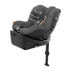 Cybex Sirona G I-Size Plus Autostoeltje - Lava Grey / Mid Grey