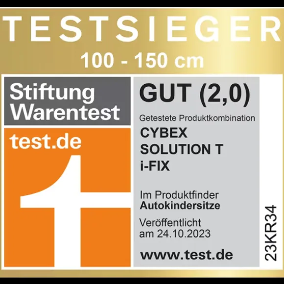 Cybex Solution T i-Fix Plus Autostoeltje - Cozy Beige