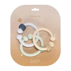 DAY Bijtring Set - Siliconen