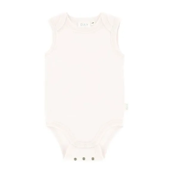 DAY Meegroeiromper Mouwloos - Off White - Mt. 50/56