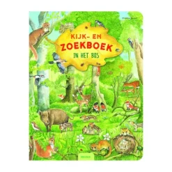 Deltas Kinderboekje - Kijk En Zoekboek In Het Bos