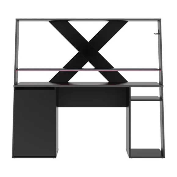 Diagone Axyon Gamer Bureau - Zwart
