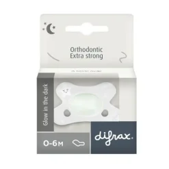 Difrax Dental Fopspeen Nacht 0-6 Mnd
