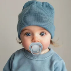 Difrax Dynamic Lovi Prime Fopspeen - 6-18mnd - 2st. - Baby Blue / Blue