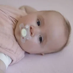 Difrax Natural Fopspeen Nacht Nina 0-6 Mnd