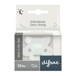 Difrax Natural Fopspeen Nacht Timo 12+ Mnd