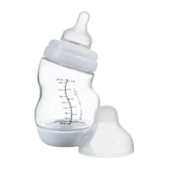 Difrax S-fles breed 200 ml Glas - Wit