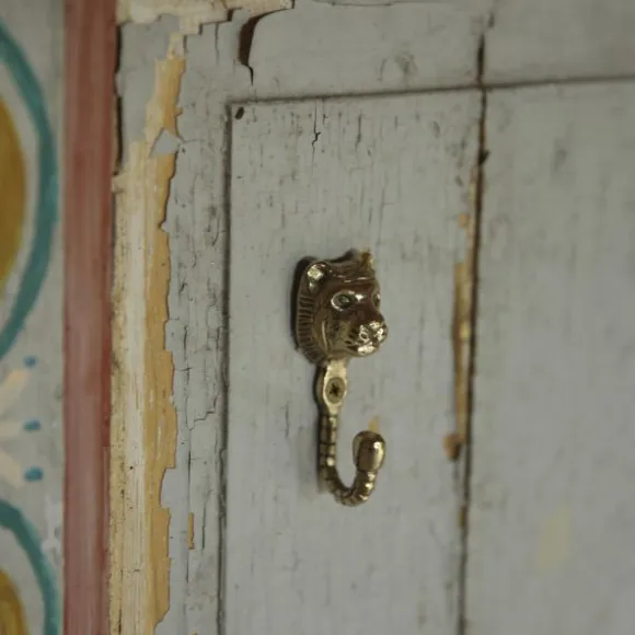 Doing Goods Wandhaak - Sunshine Tijger - Messing