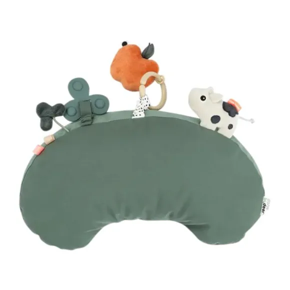 Done By Deer Activiteitenkussen - Tiny Farm - Green