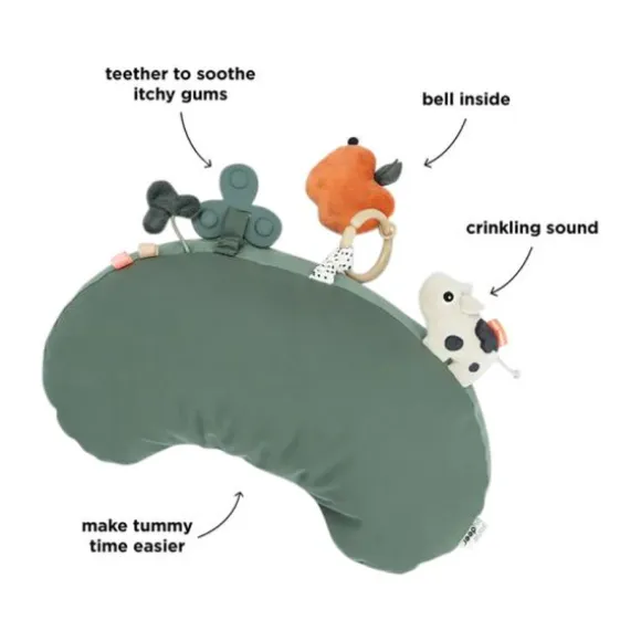 Done By Deer Activiteitenkussen - Tiny Farm - Green