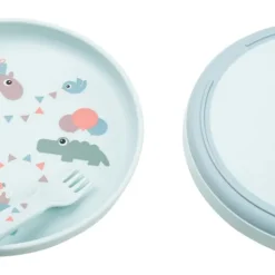 Done By Deer Celebration Foodie Dinerset - Blue