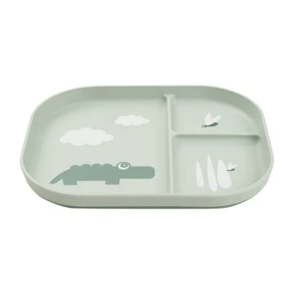 Done By Deer Croco Compartiment Bord - Green