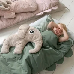 Done By Deer Croco Kinderslaapzak - Powder