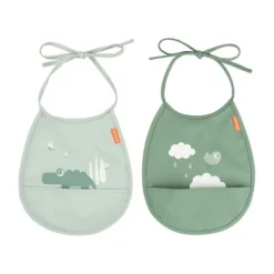 Done By Deer Croco Slab - 2 Stuks - Groen