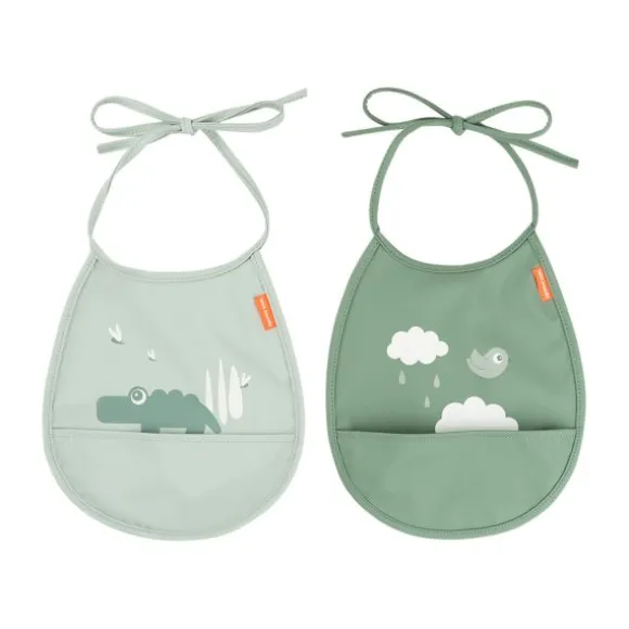 Done By Deer Croco Slab - 2 Stuks - Groen