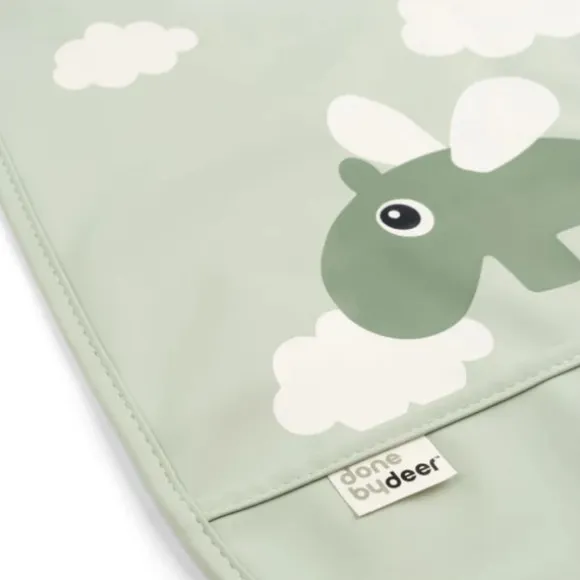 Done By Deer Deer Slab Happy Clouds - Groen