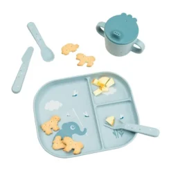 Done By Deer Elphee Vakjes Bord - Blue