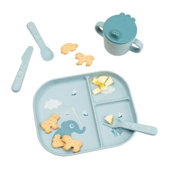 Done By Deer Elphee Vakjes Bord - Blue