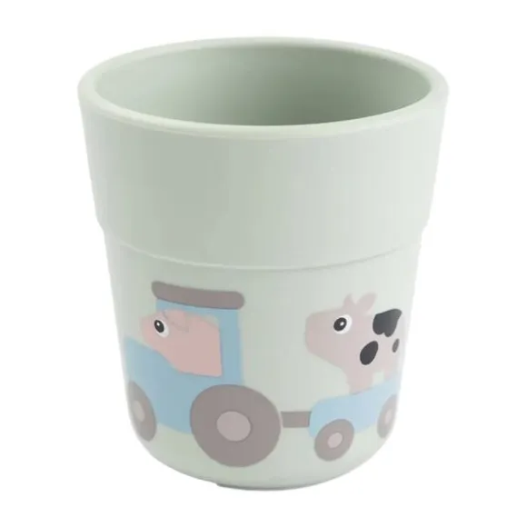 Done by Deer Foodie Dinerset met Zuignap - Tiny Farm - Groen