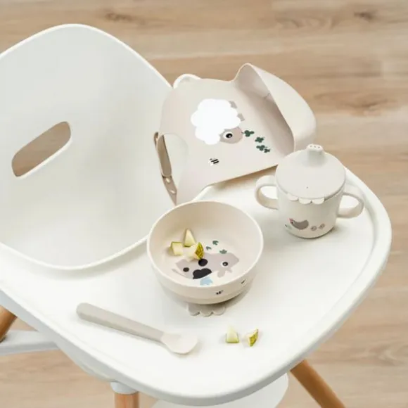 Done by Deer Foodie First Mealset met Zuignap - Tiny Farm - Zand