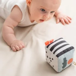 Done By Deer Happy Clouds Contrast Kubus - Colour Mix