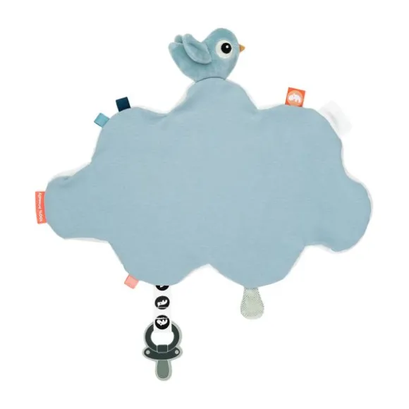 Done By Deer Happy Clouds Speendoekje - Blue