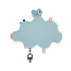 Done By Deer Happy Clouds Speendoekje - Blue