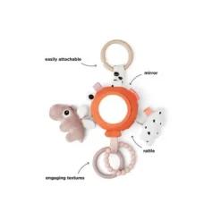 Done By Deer Happy Clouds Activity Mirror - Blue