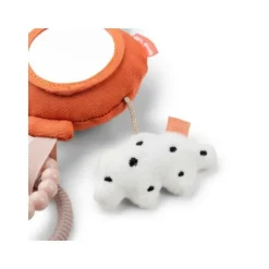 Done By Deer Happy Clouds Activity Mirror - Blue