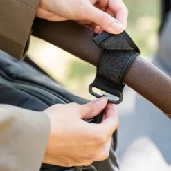 Done By Deer Luiertas - Quilted Stroller Bag - Black