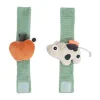 Done By Deer Polsrammelaar Set - Tiny Farm - Dotti Green - 2 Stuks