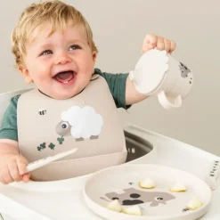 Done By Deer Sheepy Slab - Silicone - Sand