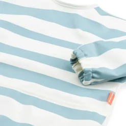 Done By Deer Stripes Slab - Met Mouwen - Blue