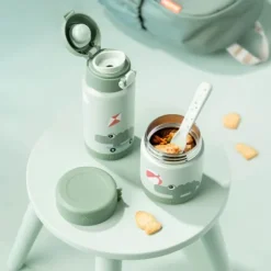 Done by Deer Thermo Fles - Playground - Groen - 340 ml