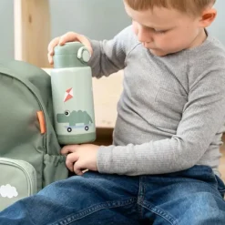 Done by Deer Thermo Fles - Playground - Groen - 340 ml