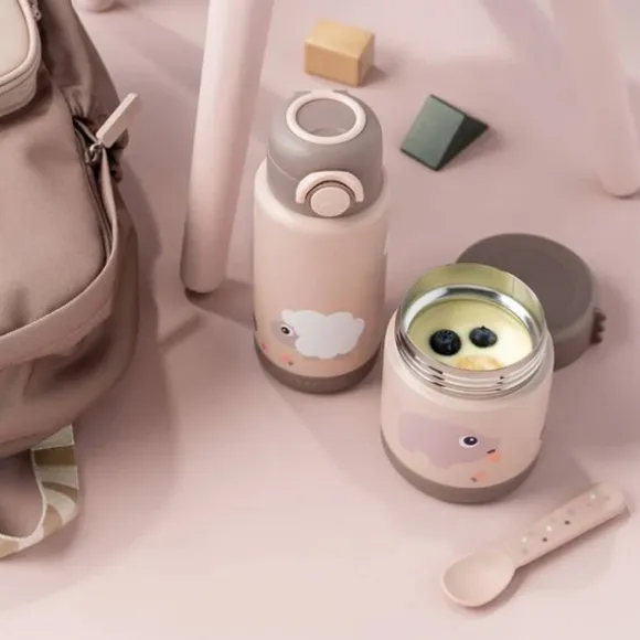 Done by Deer Thermo Fles - Tiny Farm - Powder - 340 ml