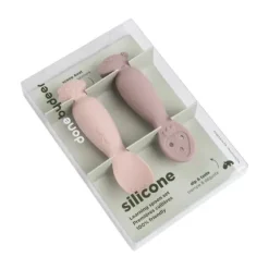 Done By Deer Tiny Farm Oefen Lepel Set - Powder