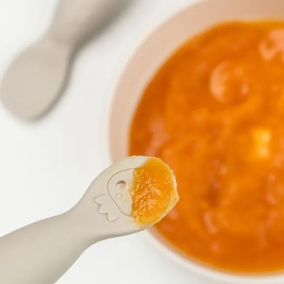 Done By Deer Tiny Farm Oefen Lepel Set - Sand