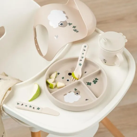 Done By Deer Tiny Farm Stick&Stay Vakjes Bord - Sand