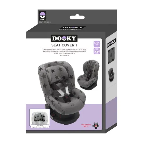 Dooky Star Groep 1 Autostoelhoes Grey