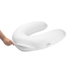 Doomoo Buddy Voedingskussen - Silver Dots