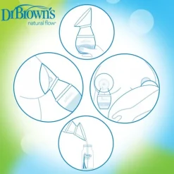Dr. Brown's Borstkolf One- Piece - siliconen