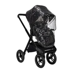 Dubatti One E5 Kinderwagen 3-in-1 - Black / Dark Brown - Grey | Dubatti by Britax Römer BABY-SAFE 5Z2 Autostoel - Storm Grey