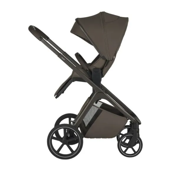 Easywalker Zoey Kinderwagen Bundel - Almond Taupe | Dubatti by Römer Baby-Safe Pro - Pitch Black