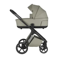 Easywalker Zoey Kinderwagen Bundel - Almond Taupe | Dubatti by Römer Baby-Safe Pro - Pitch Black