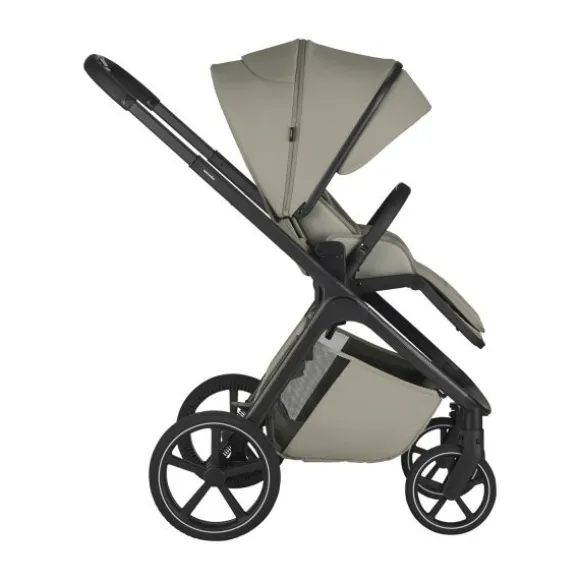 Easywalker Zoey Kinderwagen Bundel - Almond Taupe | Dubatti by Römer Baby-Safe Pro - Pitch Black